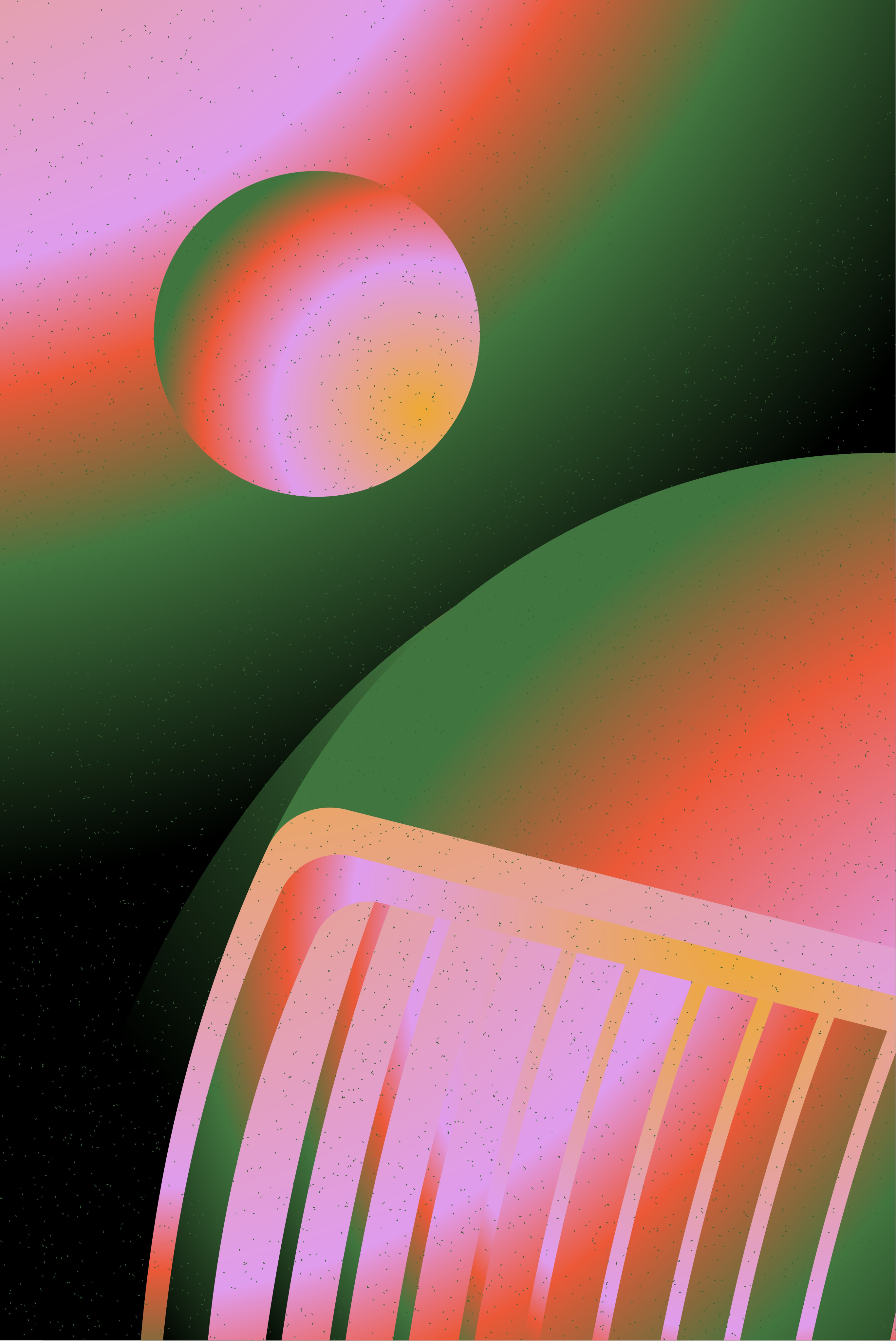 futuristic landscape